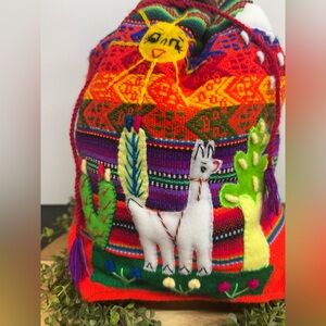 Handmade Peruvian Backpack